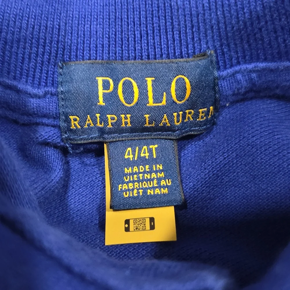 Polo by Ralph Lauren- BEAR Polo Shirt. Size 4T - Picture 3 of 4